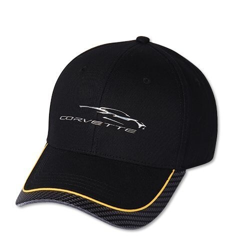 Chevrolet Corvette C8 Next Generation  Hat - Yellow Stripe - Ships in a Box