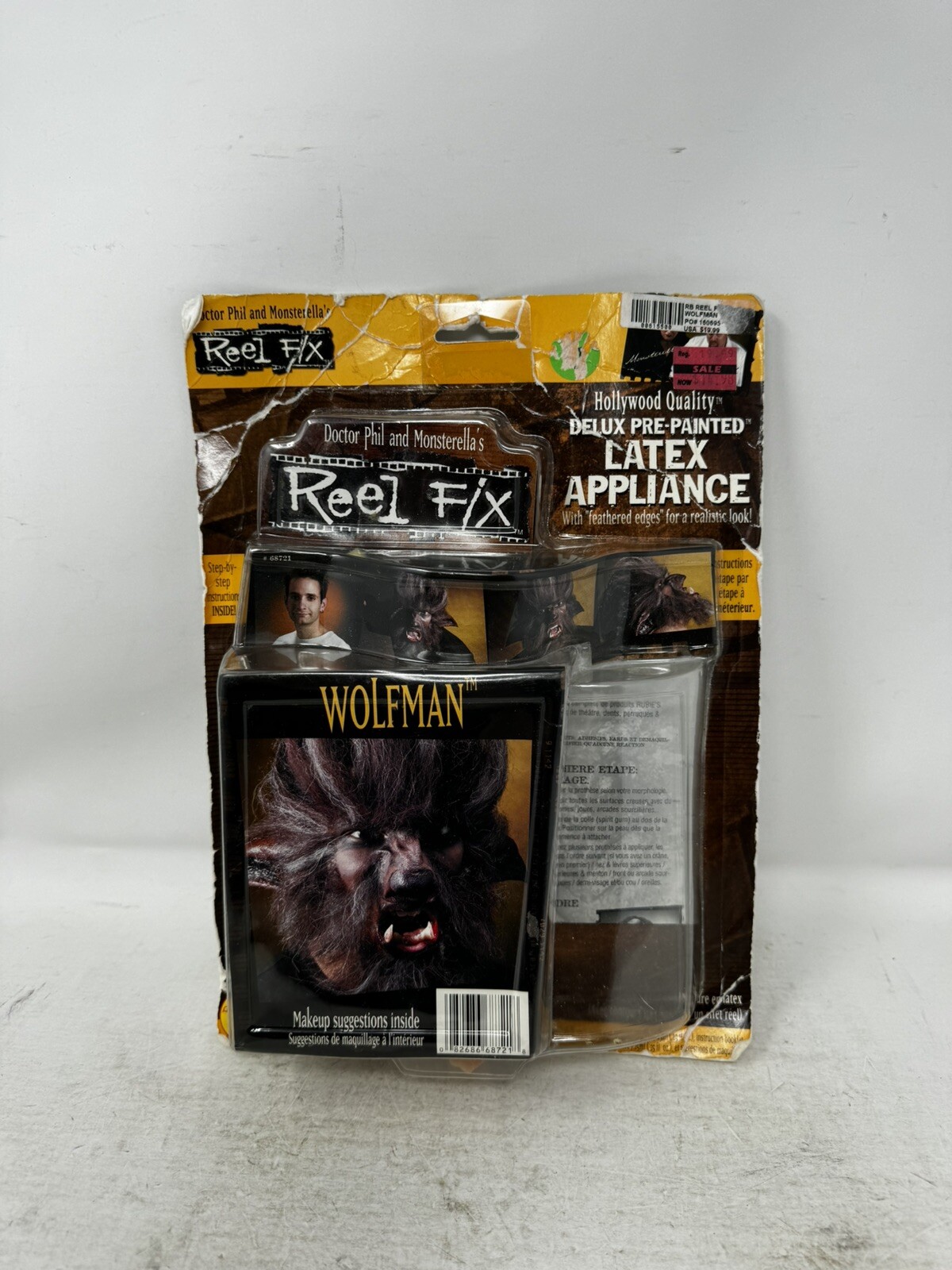 Reel F/X Wolfman Kit, Grey, One Size NIB