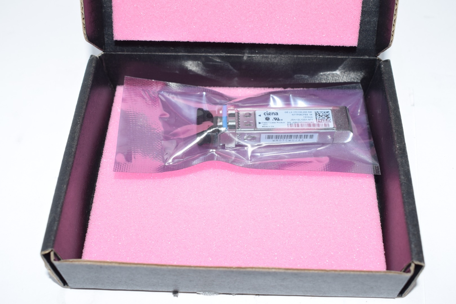 NEW Ciena NTTP06CFE6 06 GE LX FC100-200 SM SFP Transceiver JDSU