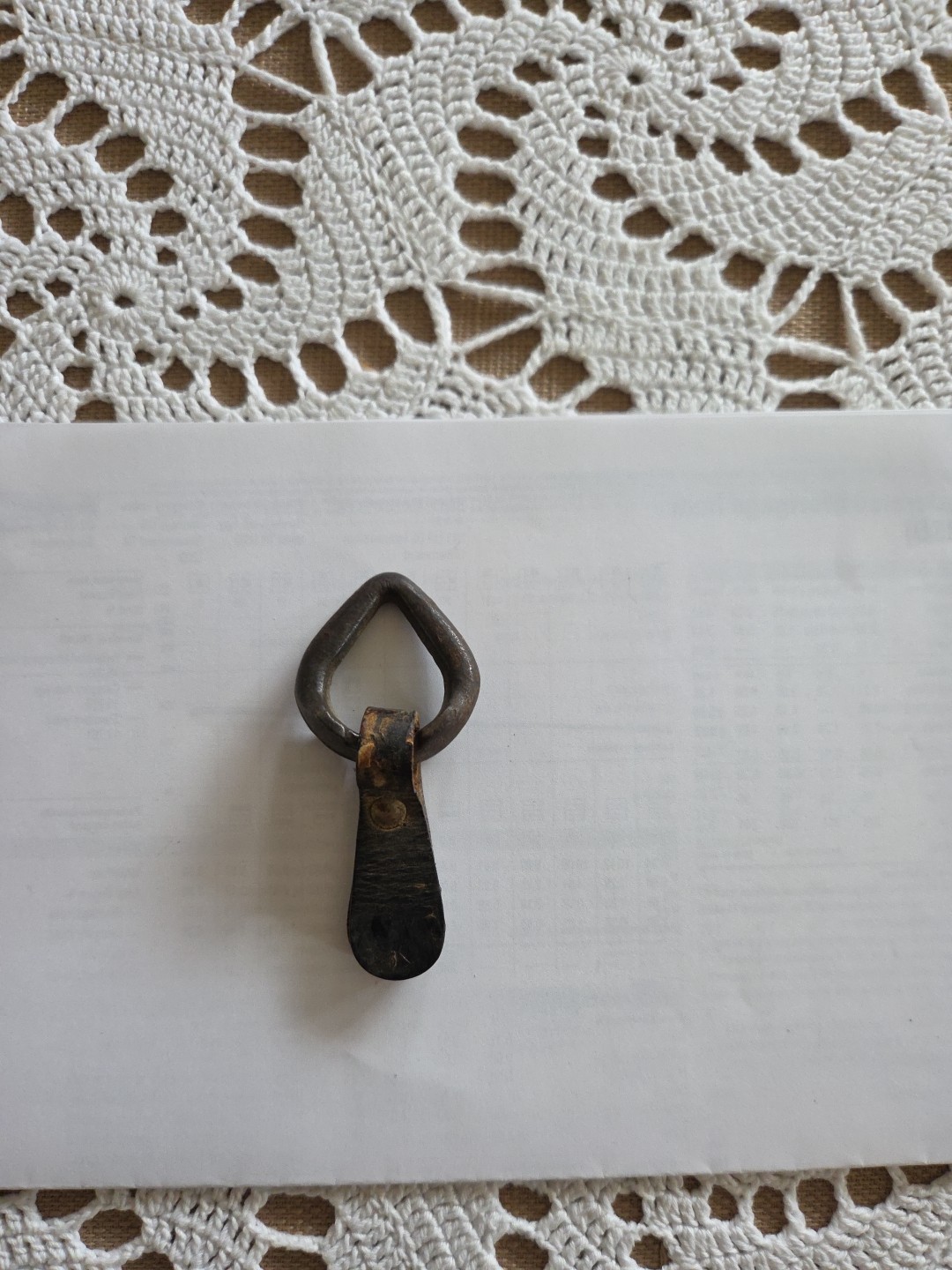Billiards Cue Tip Fastener - 1800s
