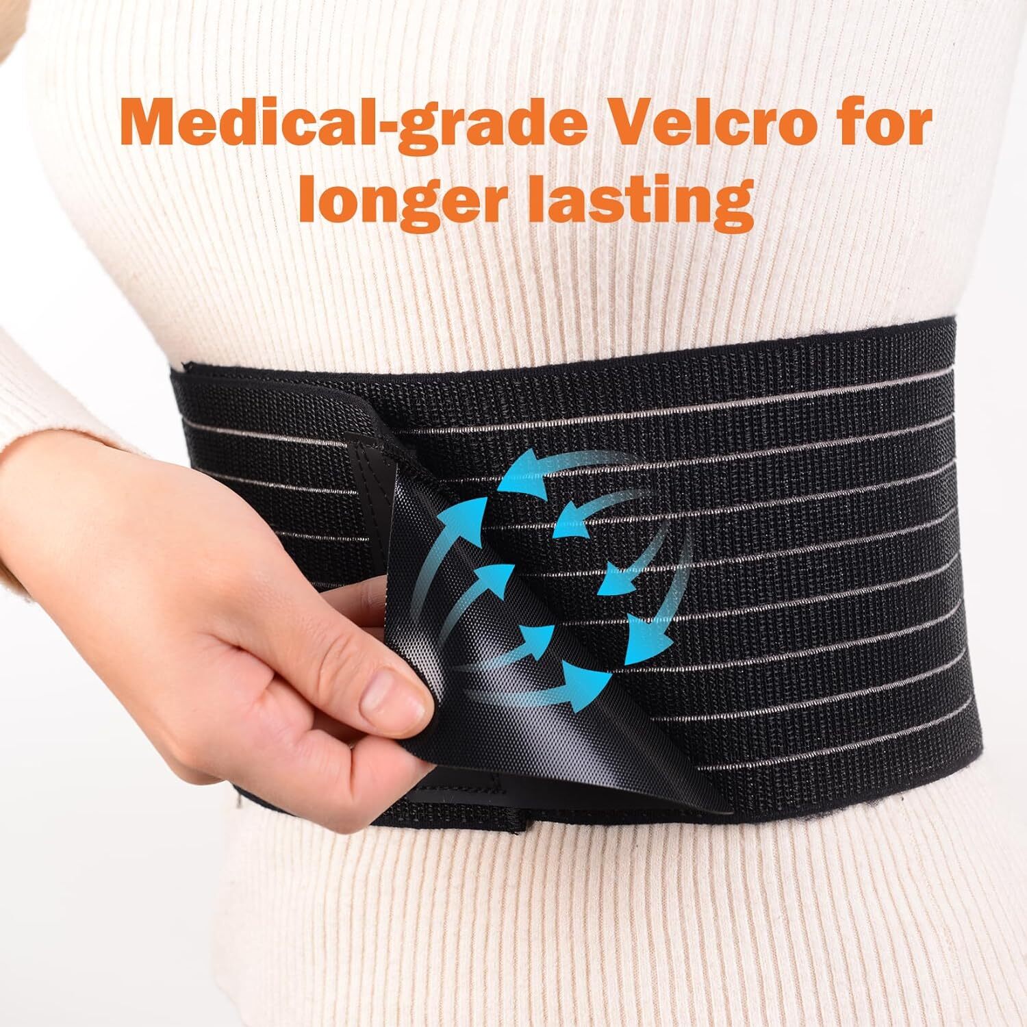 Umbilical Hernia Belt for Men and Women Abdominal Belly Button Hernia Support