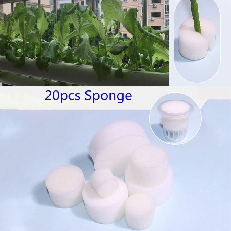 20x Soilless Hydroponic Sponge Greenhouse Plant Tools for Vegetable Cultivation