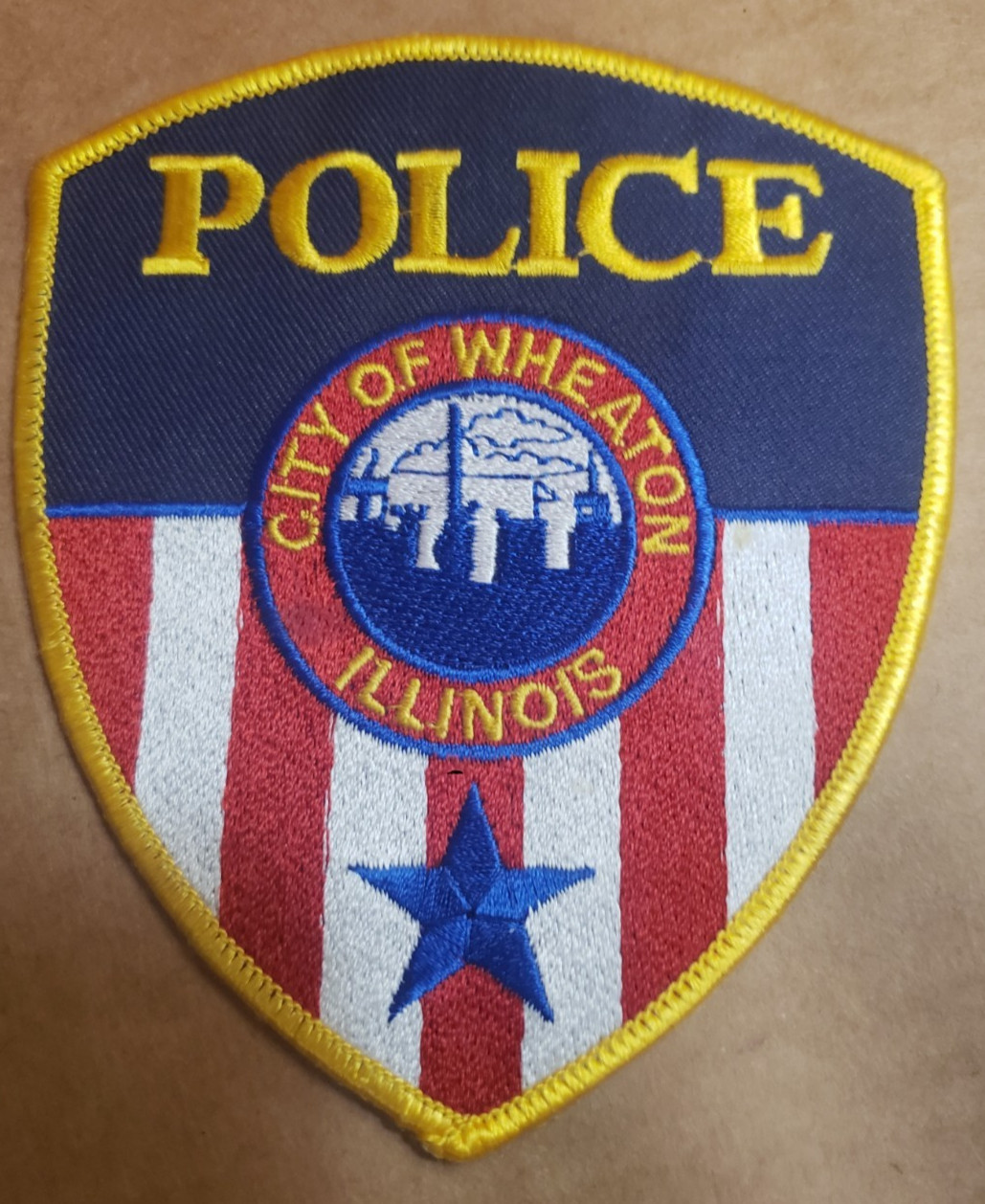 IL City of Wheaton Illinois Police Department Shoulder Patch