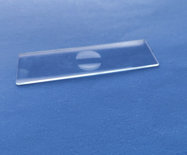 7103 Single Depression one well concavity slides Concave Glass Microscope Slide