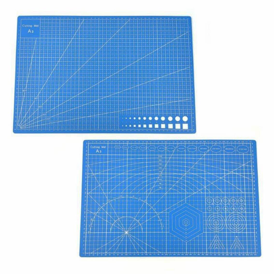 Blue PVC Cutting Mat - A4 Size
