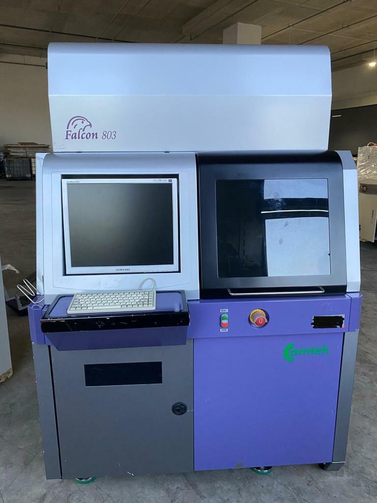 Camtek Falcon 803 Automatic Optical Inspection System + Brooks FabExpress Loader