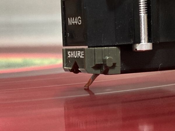 SHURE M44G MM Cartridge tested