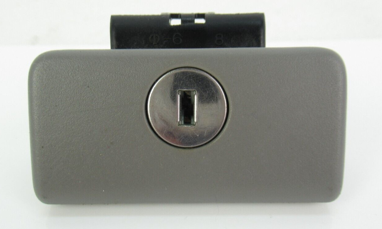 TOYOTA CAMRY GLOVE BOX COMPARTMENT DOOR LATCH LOCK HANDLE ASSEMBLY GRAY 02-06