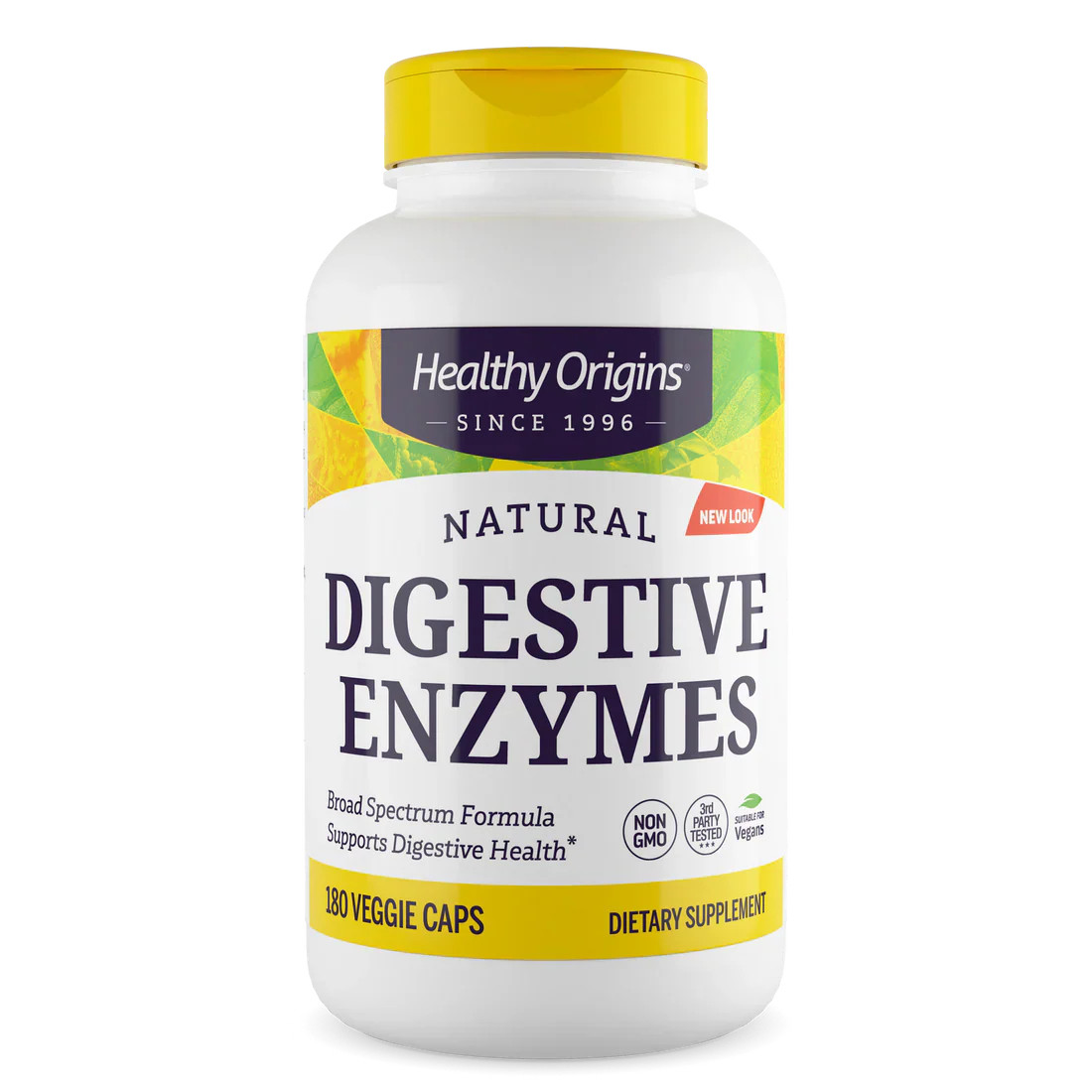 Healthy Origins Digestive Enzymes | 180 Veggie Caps