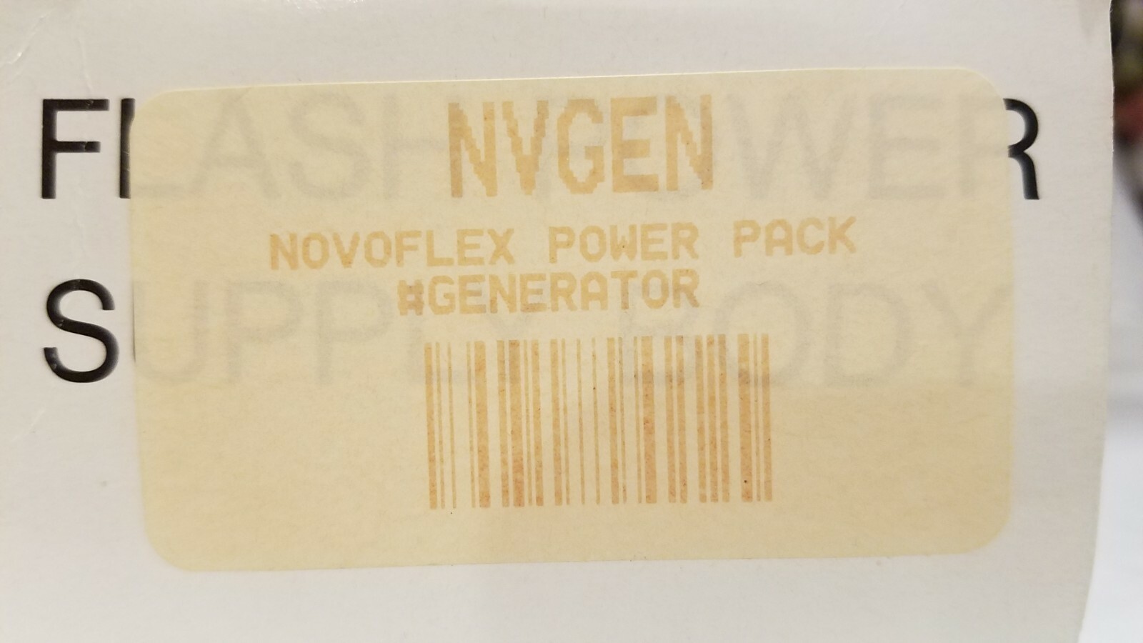 NovoFlex Power Pack Generator