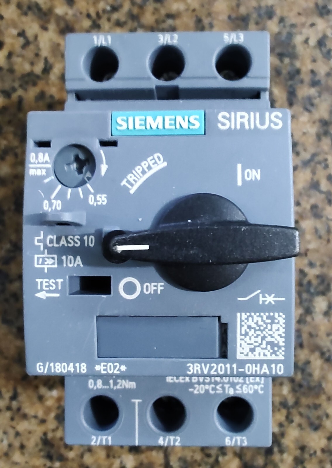 🗽SIEMENS 3RV2011-OHA10