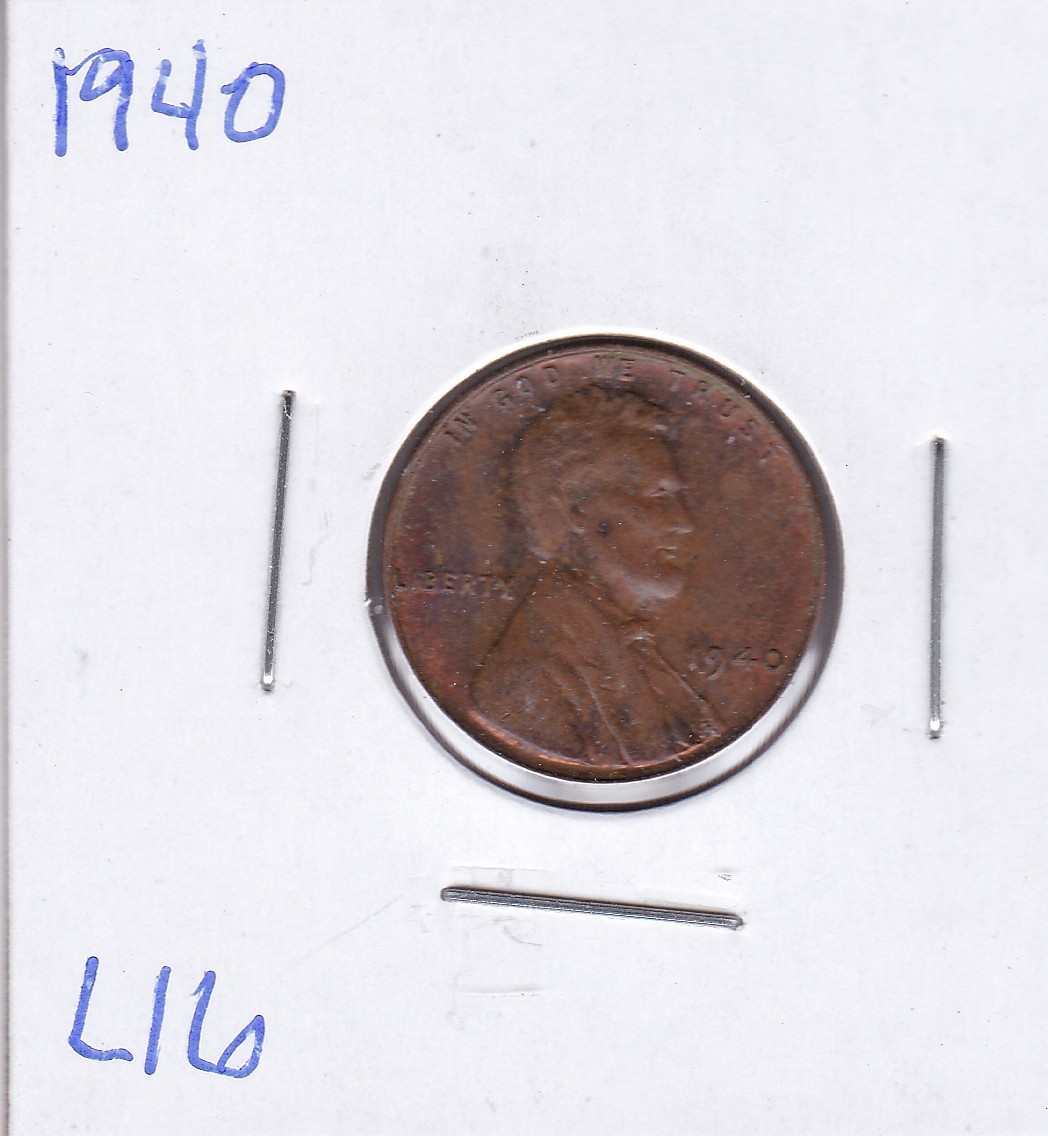 1940 Lincoln Cent L16