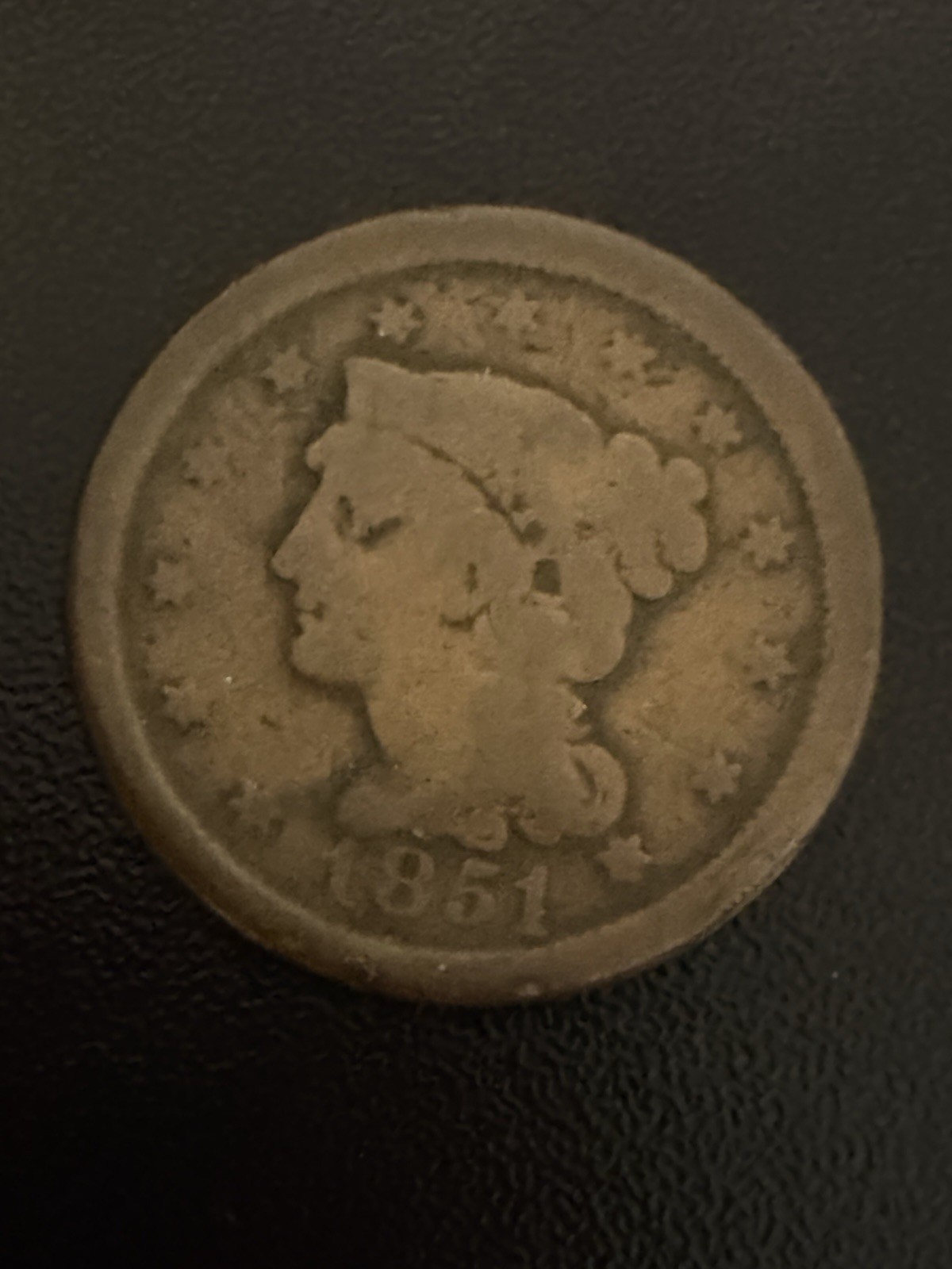 1851 Large Cent G
