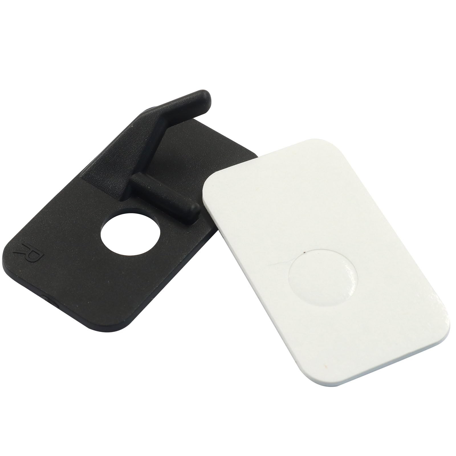6Pcs Black Right Hand Plastic Arrow Rest, Adhesive Back for Recurve Bow Hunti...