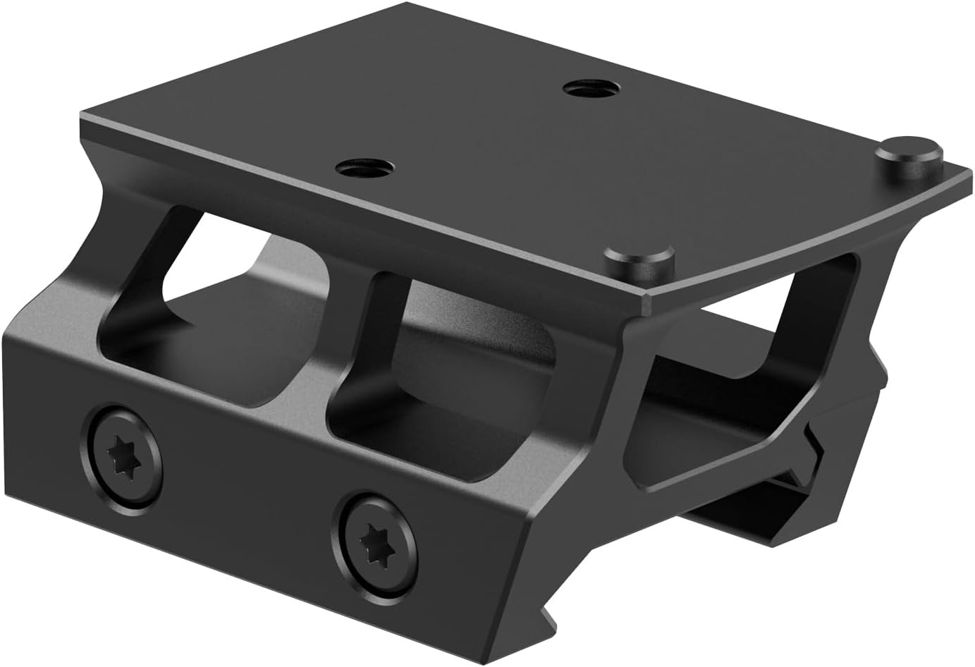 Red Dot Riser Mount 0.75" Picatinny Rail Riser Compatible with RMR Footprint Red