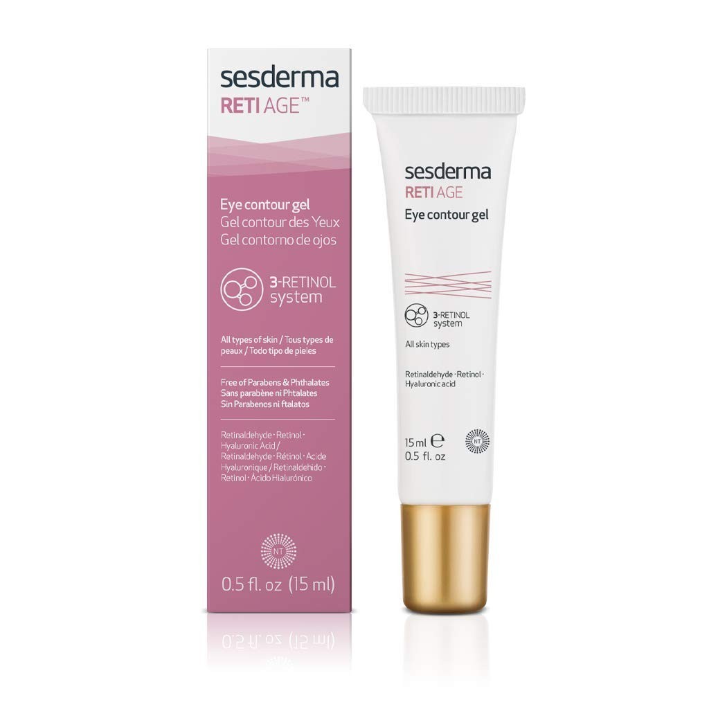 Sesderma Reti-Age Mature Skin Eye Contour Cream Gel Anti-Wrinkle 0.50 Fl oz/15ml