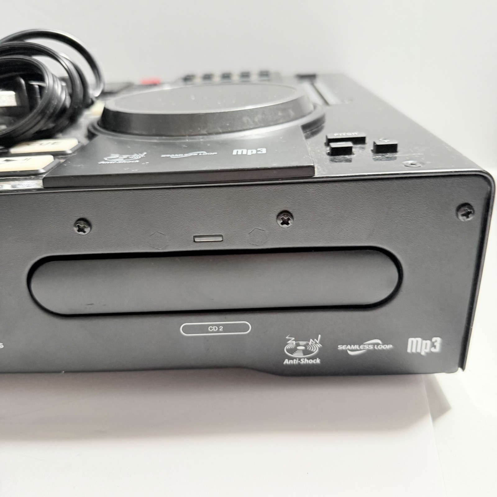 Edison Scratch 2500 MKIV Professional Dual CD USB MP3 DJ Audio Mixer UNTESTED