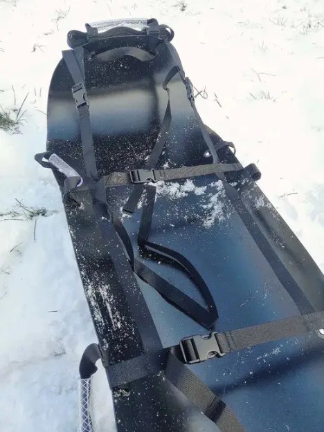 Evacuation plastic stretcher drag (220 cm x 50 cm)