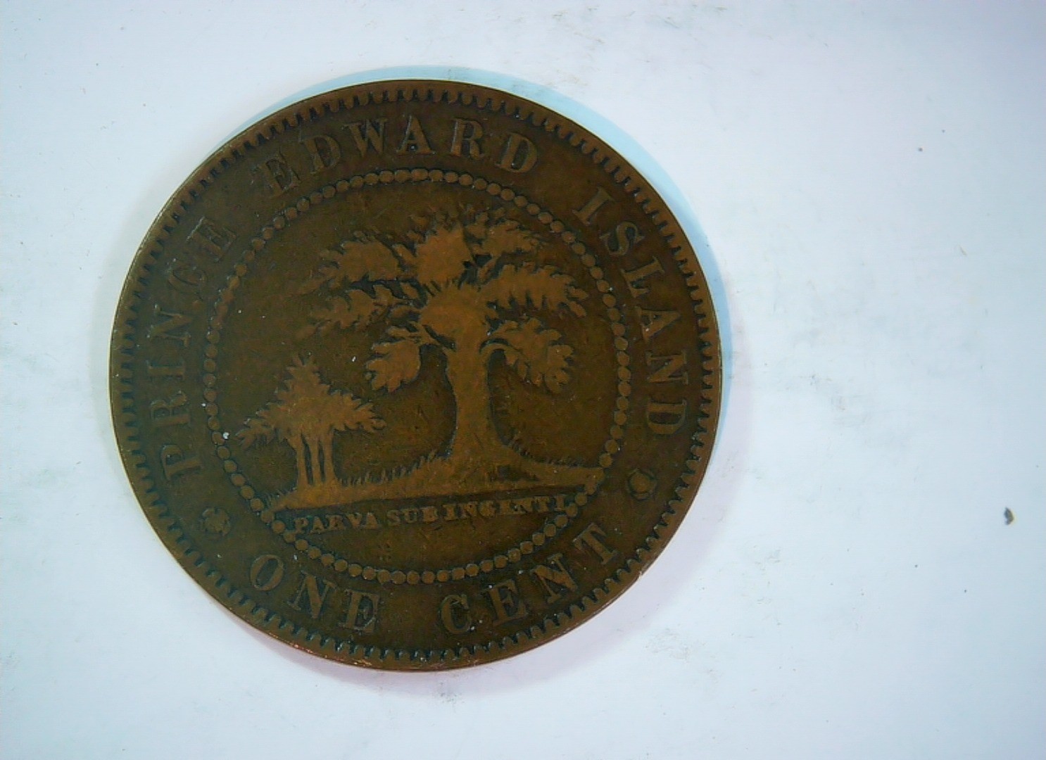 Canada 1871 1 Cent Victoria (Young Head) Large Cent Coin