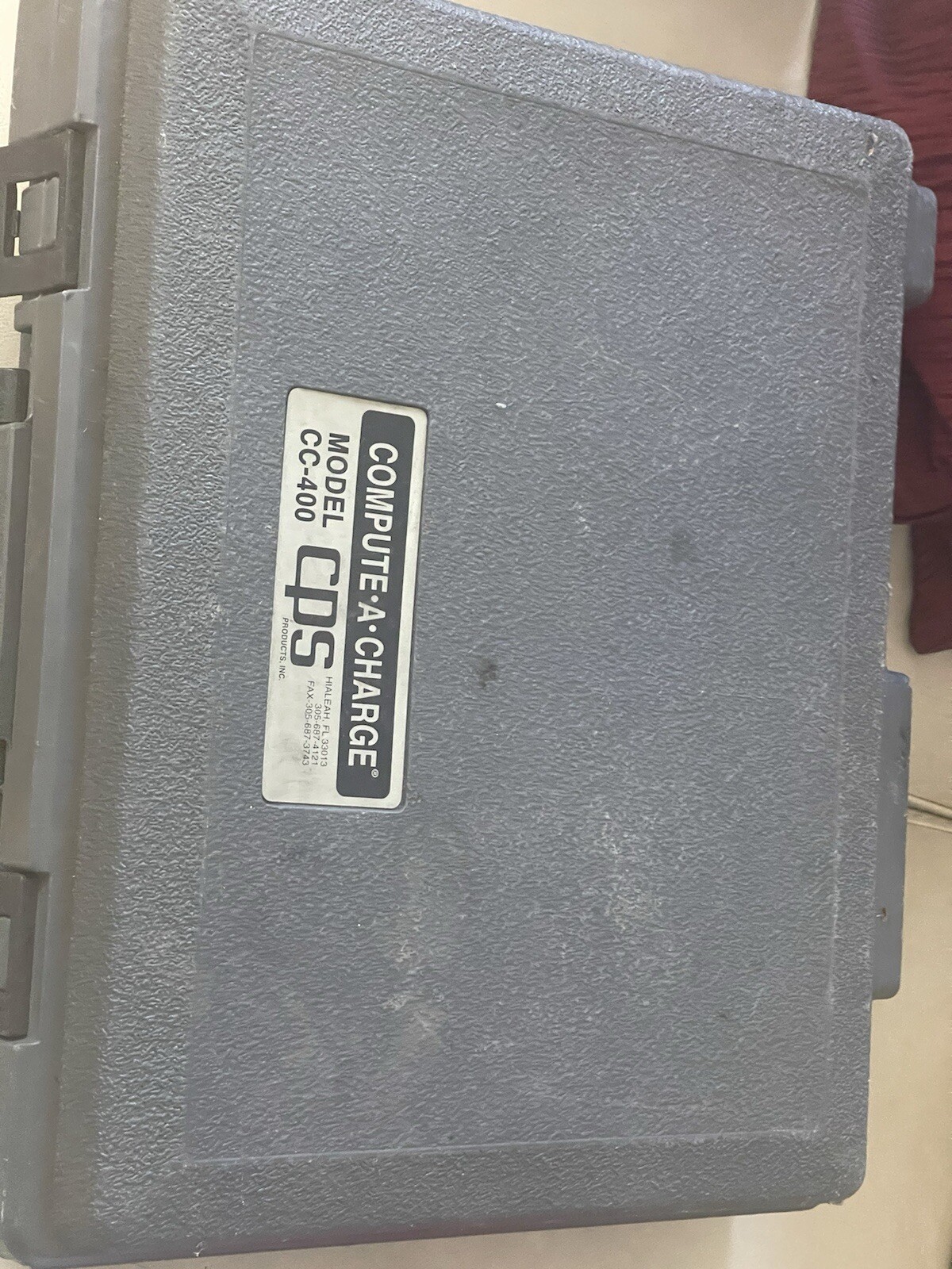 CPS CC-400 Compute-A-Charge Automatic Precision Charging and Recovery Computer .