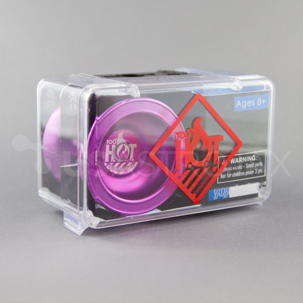 YoYoFactory Too HOT Yo-Yo - Purple + FREE STRINGS