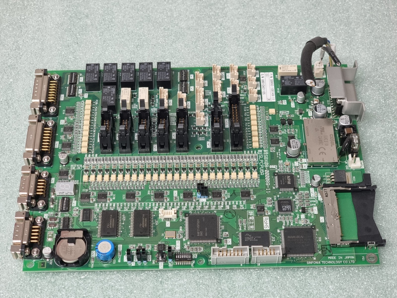 SINFONIA SBX93-100149-11 PCB BOARD