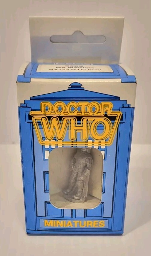 Doctor Who Miniature Boxed Set of 3 Ice Warriors Pewter FASA - 9509