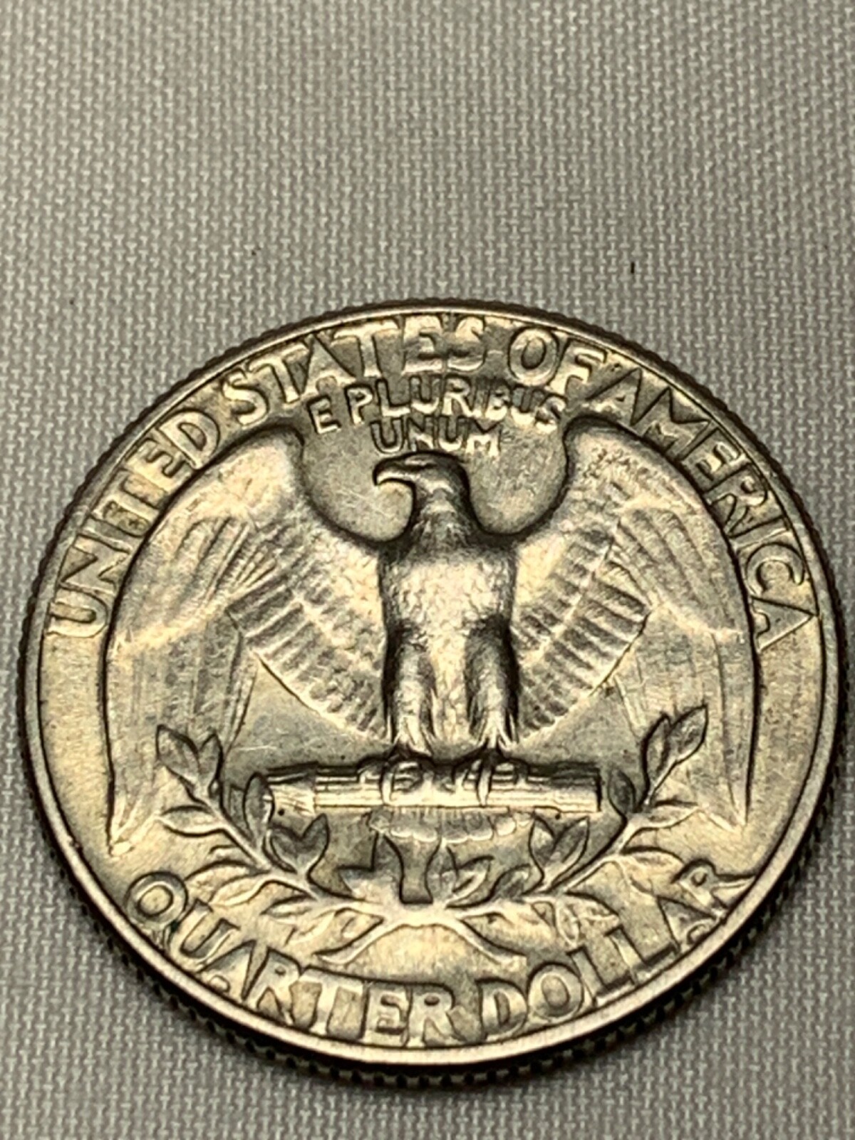 1965 quarter p mint mark error
