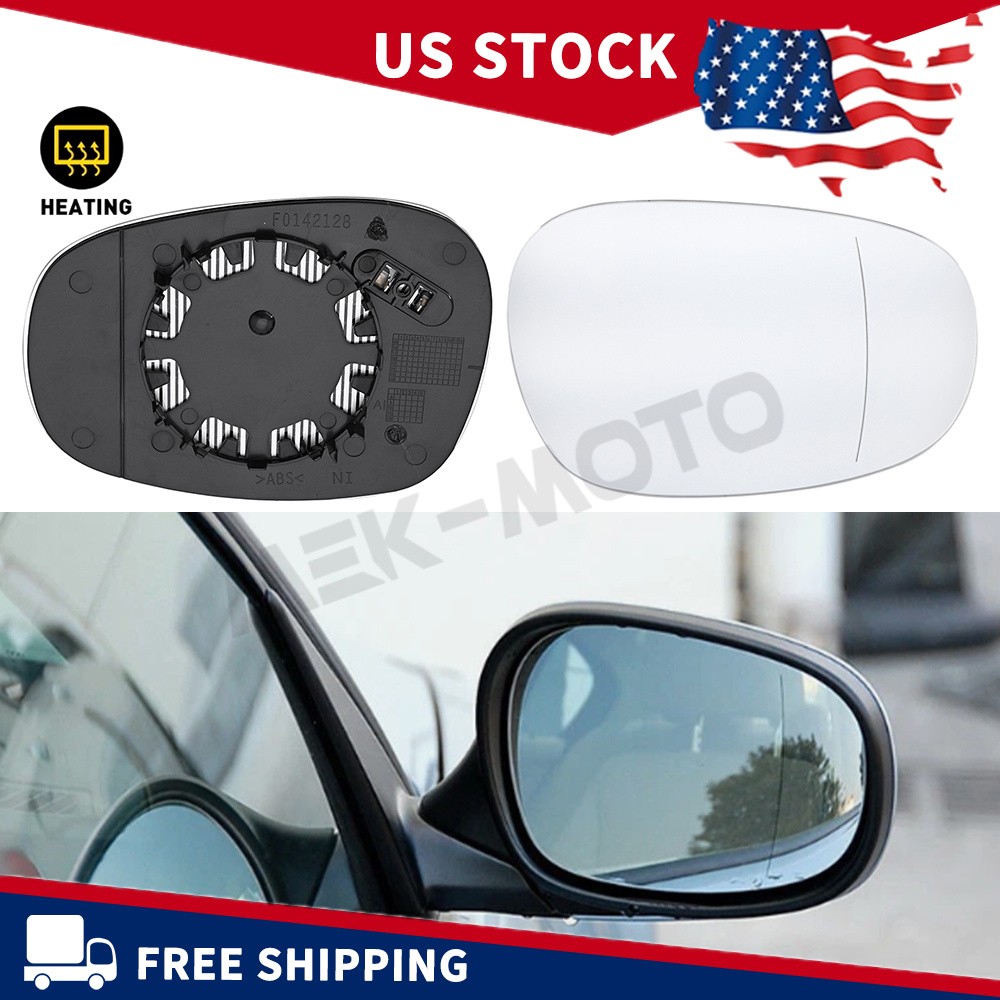 Passenger Side Mirror Glass Heated For BMW E81 E90 E91 E92 325i 328i 335i 09-11