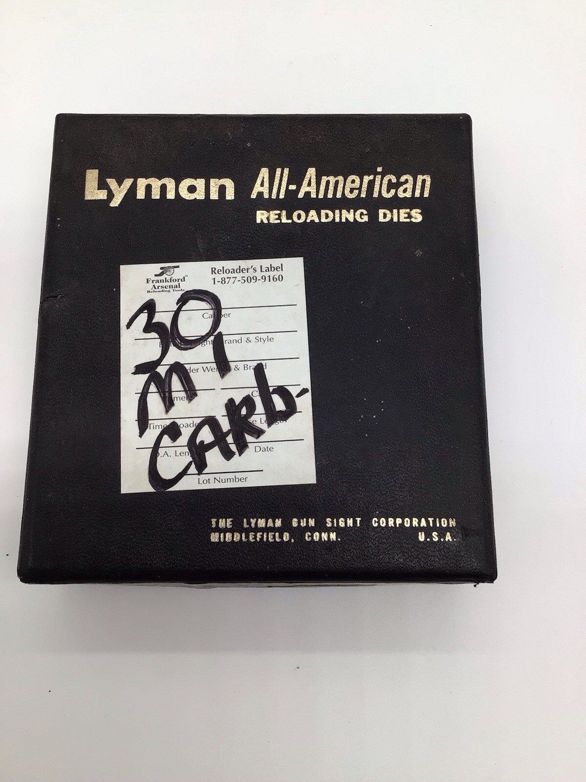 Vintage Lyman A-A 3 Die Rifle Set .30 Caliber M-1 Carbine Made In The USA 🇺🇸