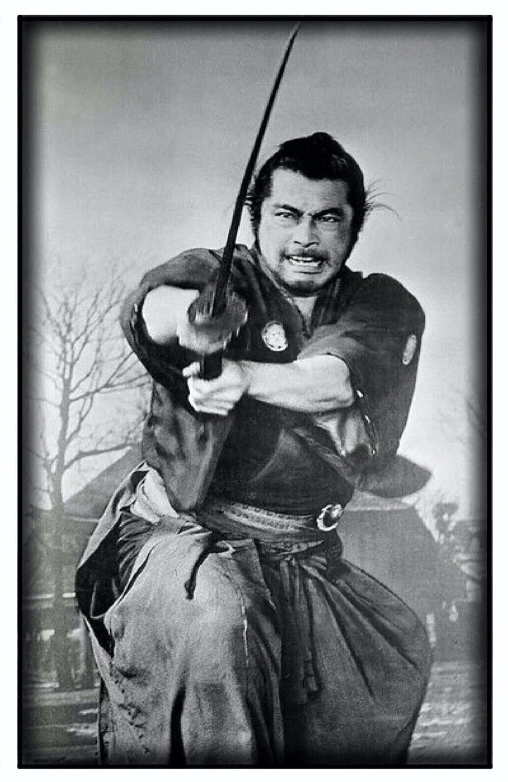 Magnet #252 Toshiro Mifune Yojimbo 1961 Samurai Japanese Cinema Katana