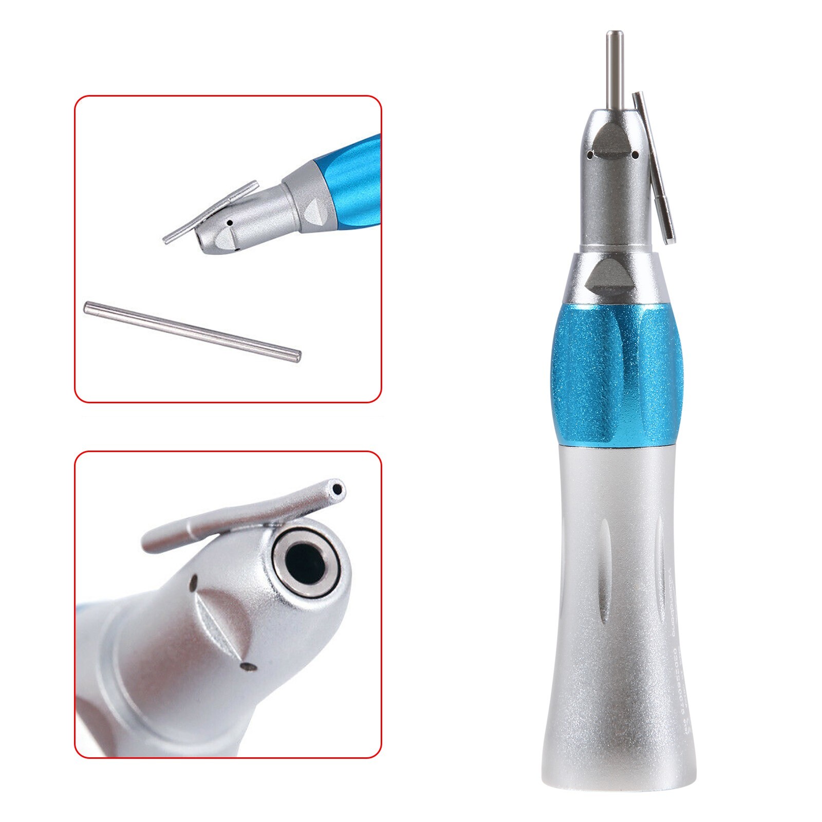 Surgical Dental Straight Handpiece 1:1 NoseCone External Irrigation Low Speed OR