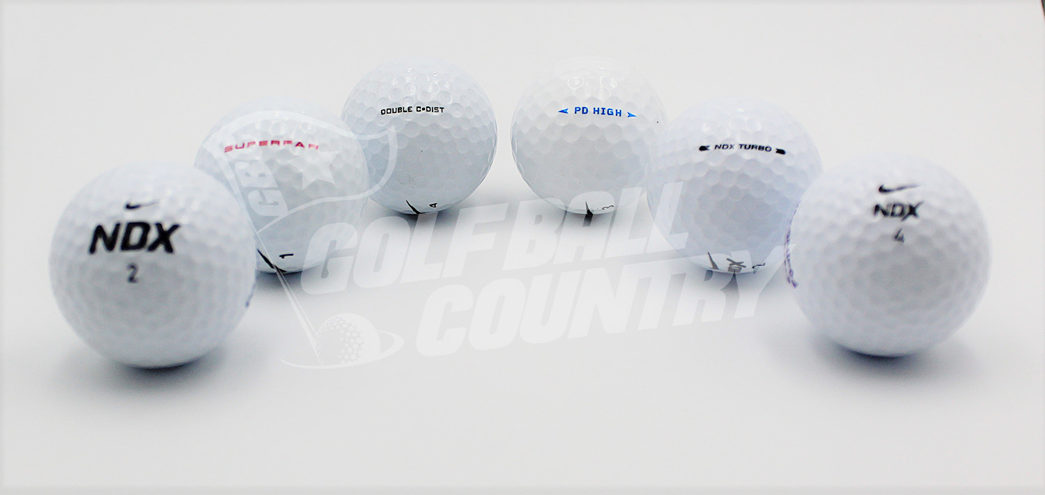 24 Nike Assorted Mix AAA (3A) Used Golf Balls - FREE Shipping