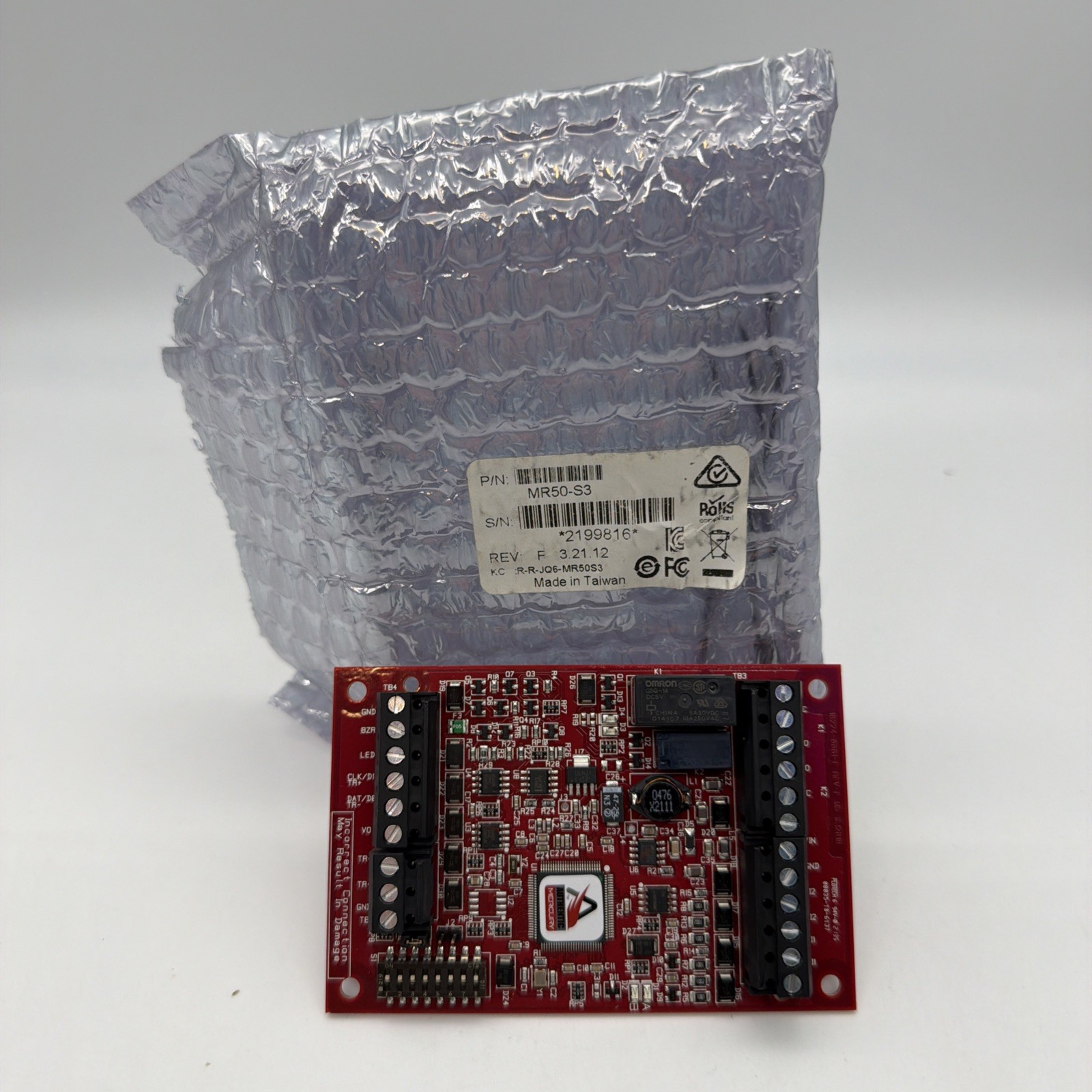 New MR50-S3 Mercury Reader Interface Module