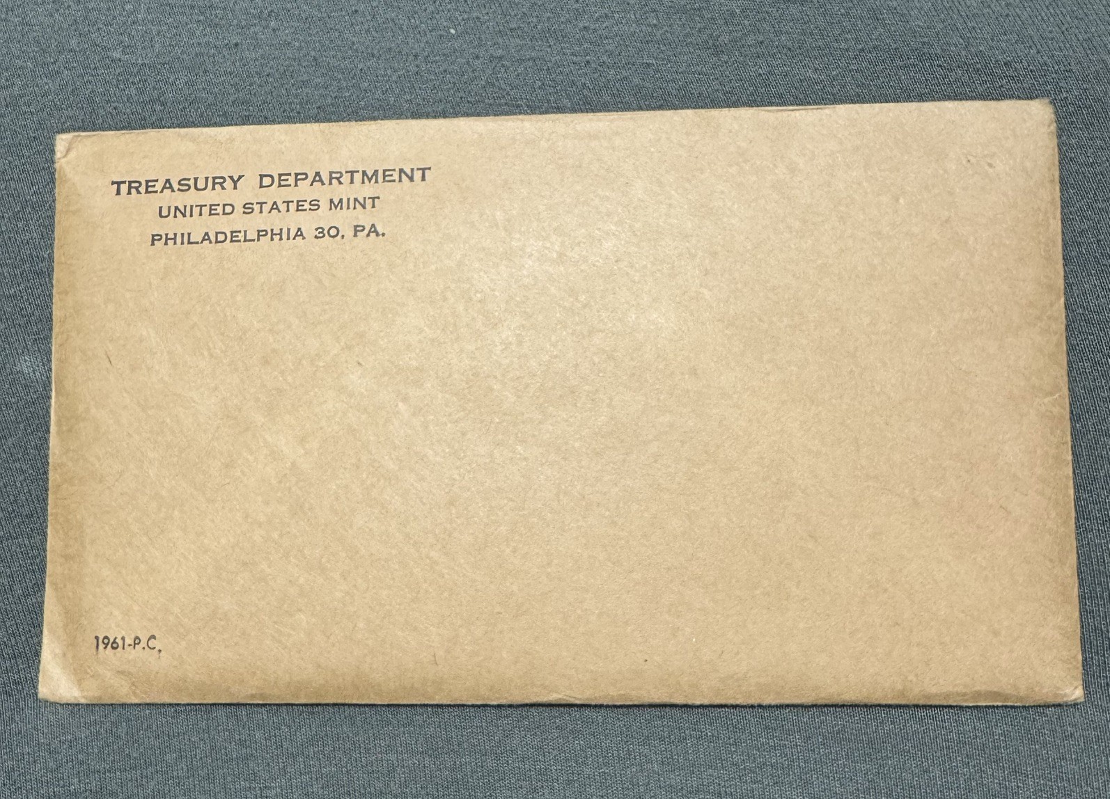1961-P U.S. Mint Proof Set - 5 Coins with 3 Silver - OGP - "UNOPENED"