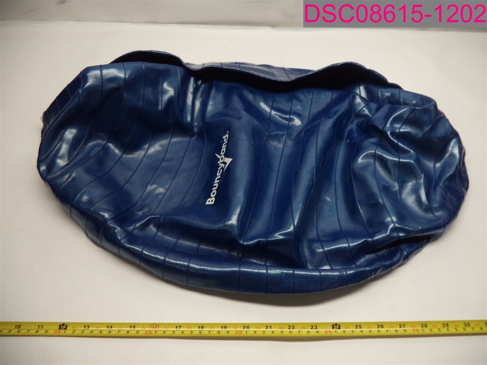 Bouncyband Balance Ball No-Roll Weighted Seat Blue 30" Diameter