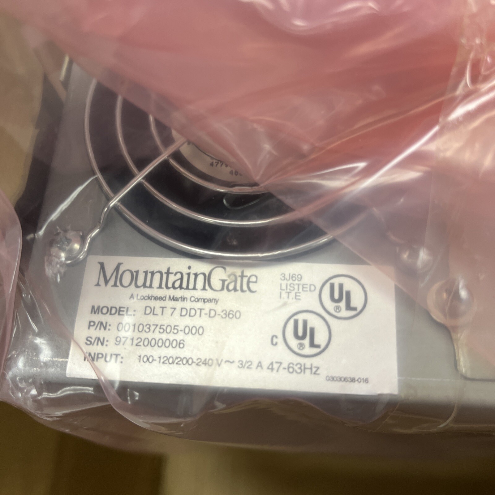 Mountain Gate DLT 7 DDT-D-360 Rack mounted Dual VHS backup System