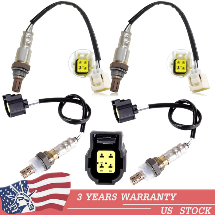 For 2012-2018 Ram 2500 3500 5.7L 6.4L 4PCS Oxygen O2 Sensor Upstream+Downstream