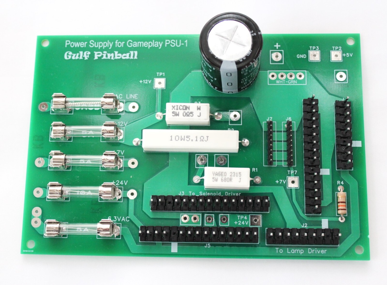 NEW -Game Plan Pinball Power Supply Part PSU-1