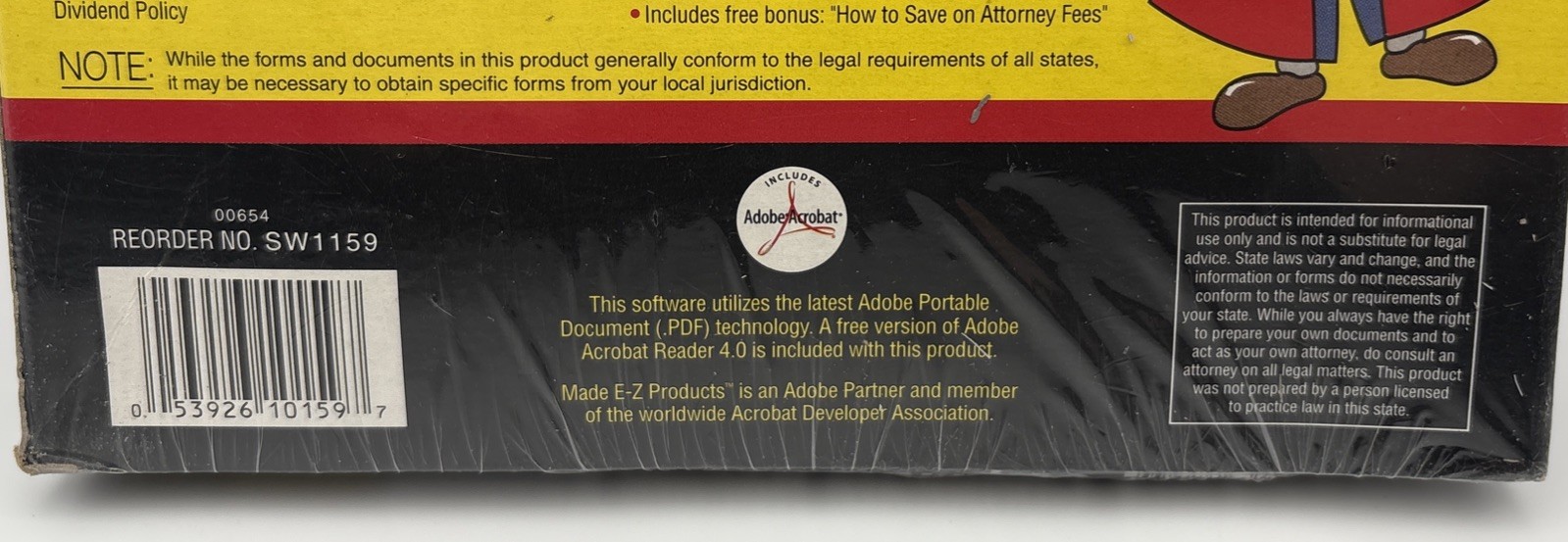 Corporate Record Keeping Made EZ / Windows & Mac Compatible/ Factory Sealed