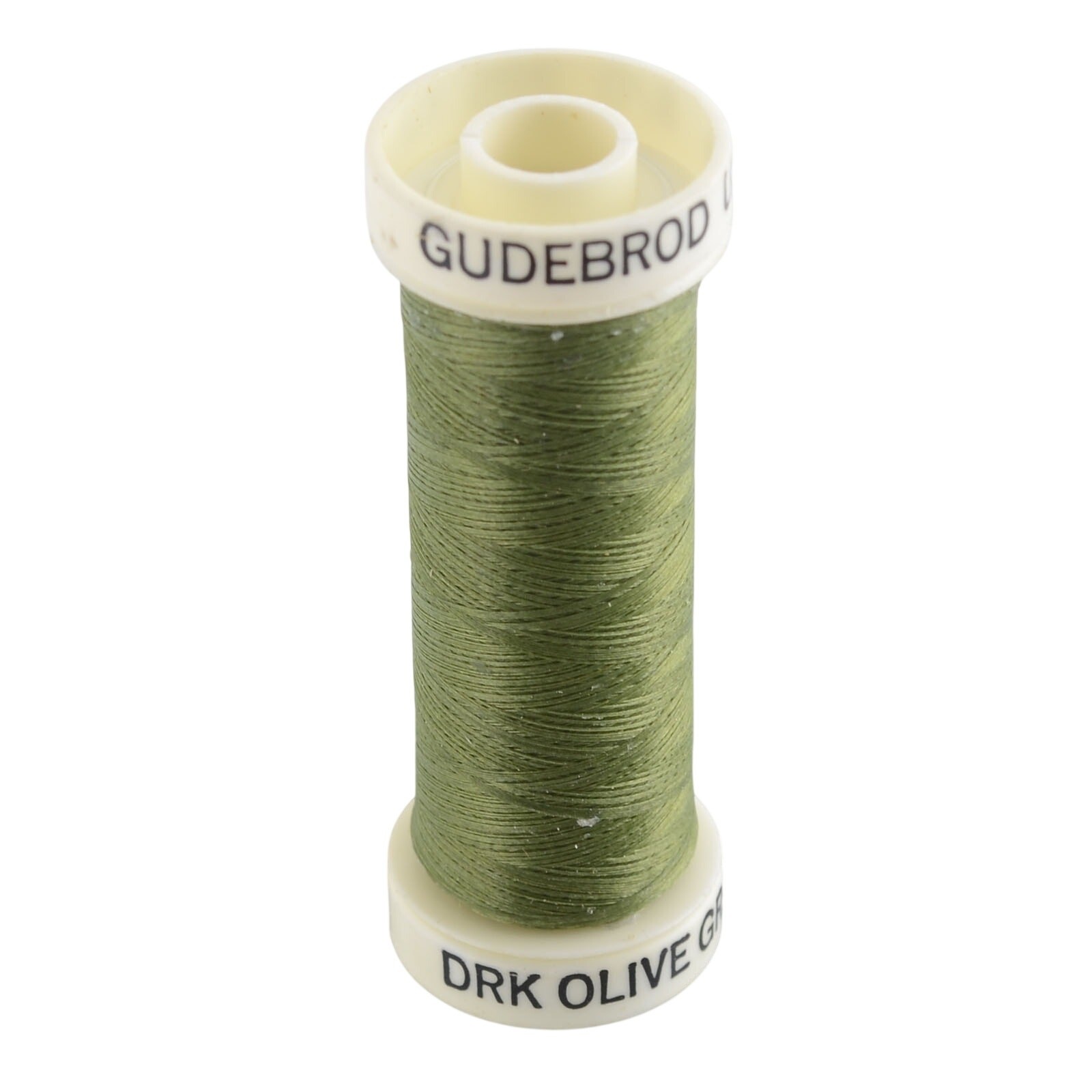 Gudebrod 8/0 Fly Tying Thread 225 Yards Nylon –Dark Olive Green – BCS#33
