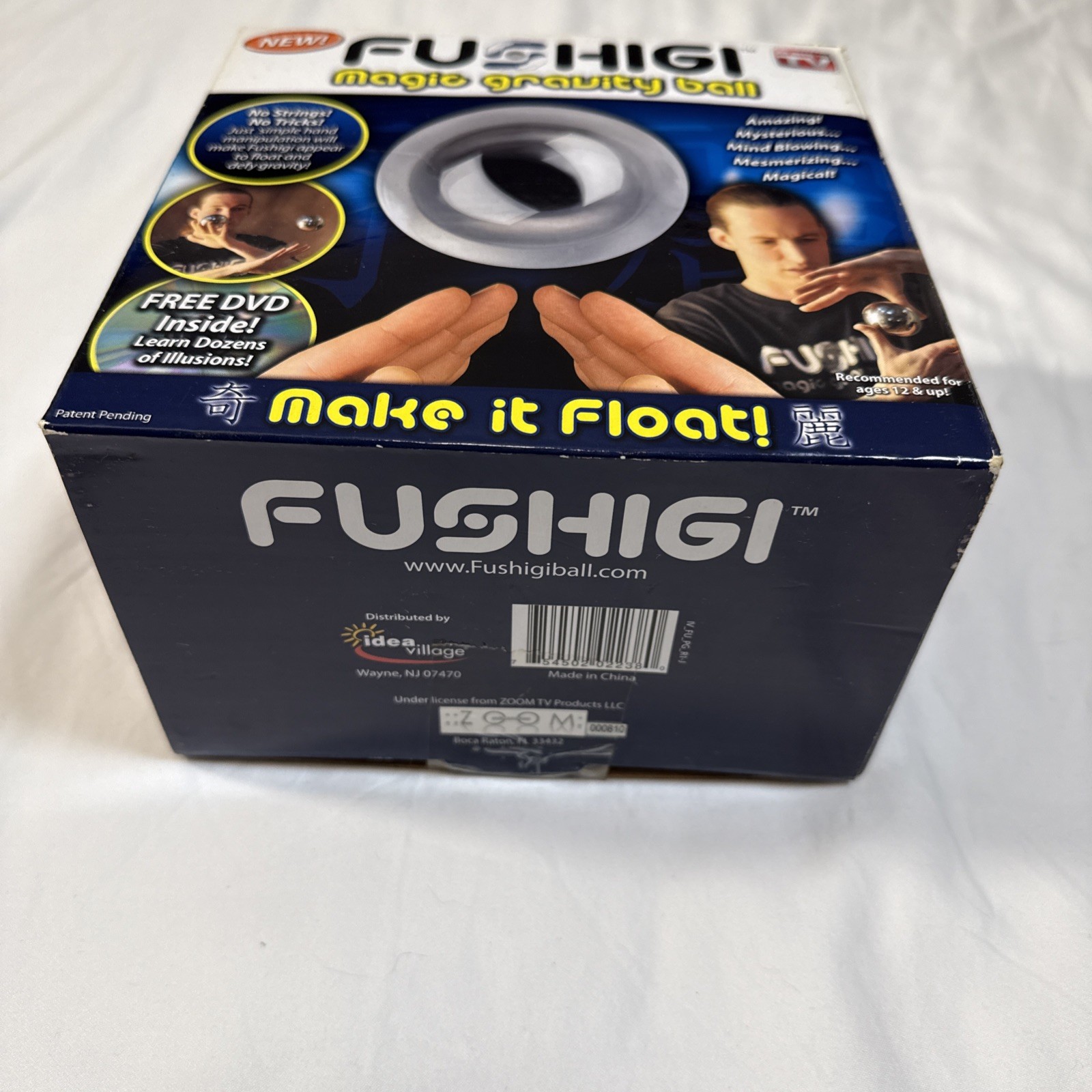 FUSHIGI Magic Gravity Ball Trick Toy With Pouch DVD Boxed Make It Float