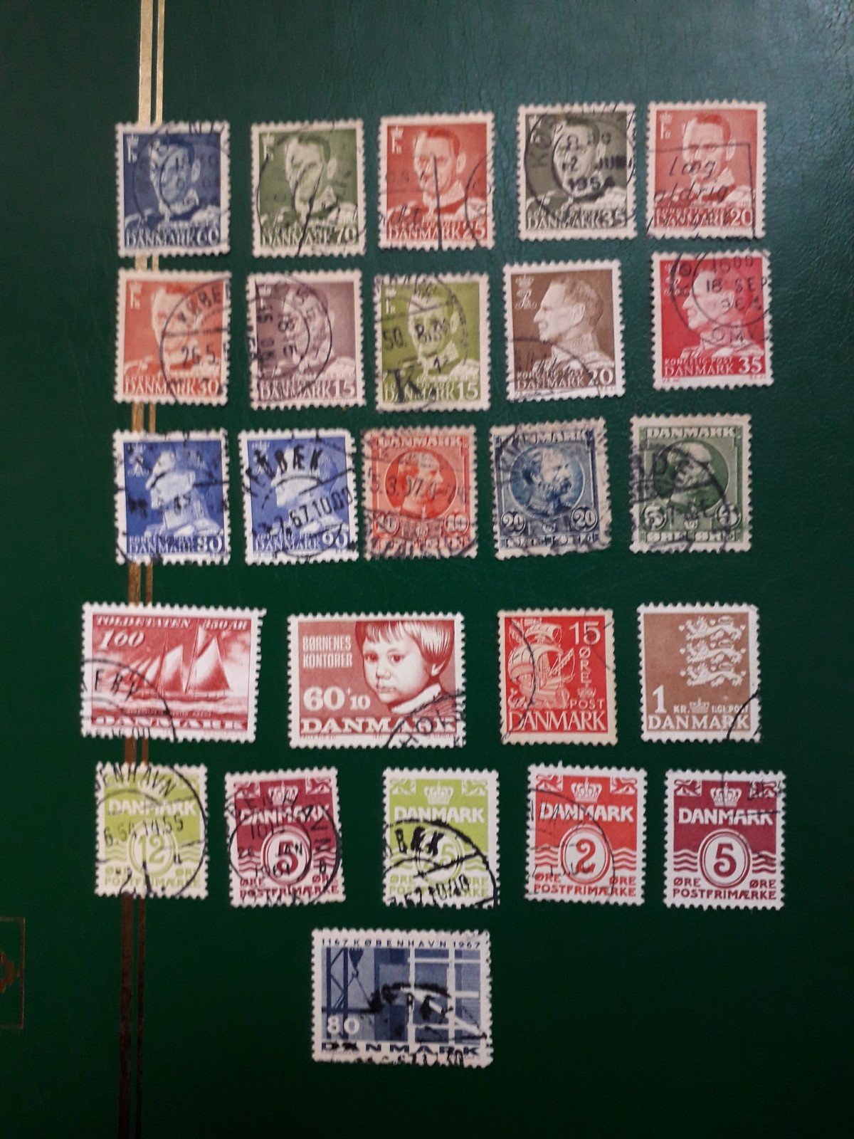 Danmark.King.VF used.Without stickers.