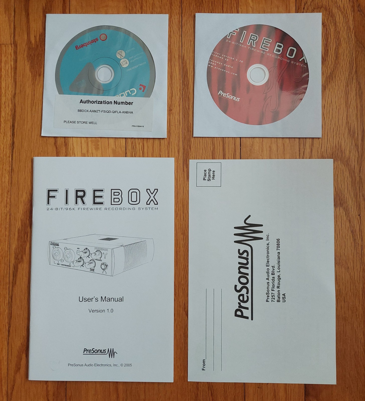 Presonus Firebox Microphone & Instrument Interface Tested & Working VGC
