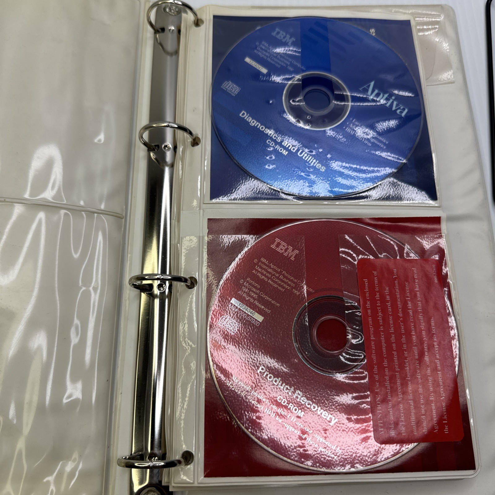 IBM Aptiva Multimedia 15 CD-ROM CD Discs + Two Booklets Battle Beasts etc