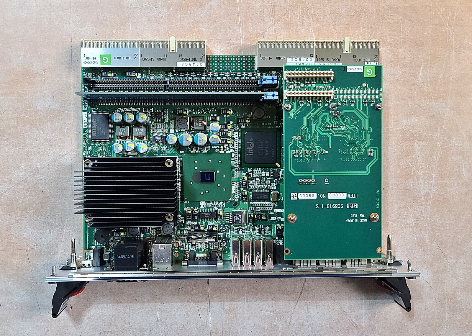 CompactPCI Sanritz Automation CPU Board SC2410-3-S