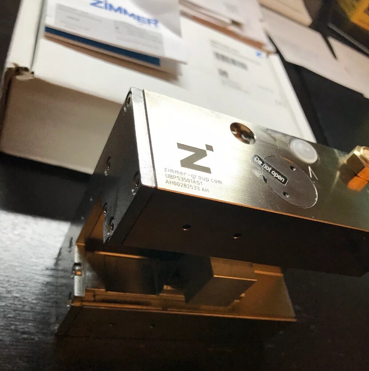 zimmer-group  Pneumatic Clamping and Braking element  UBPS3501AS1
