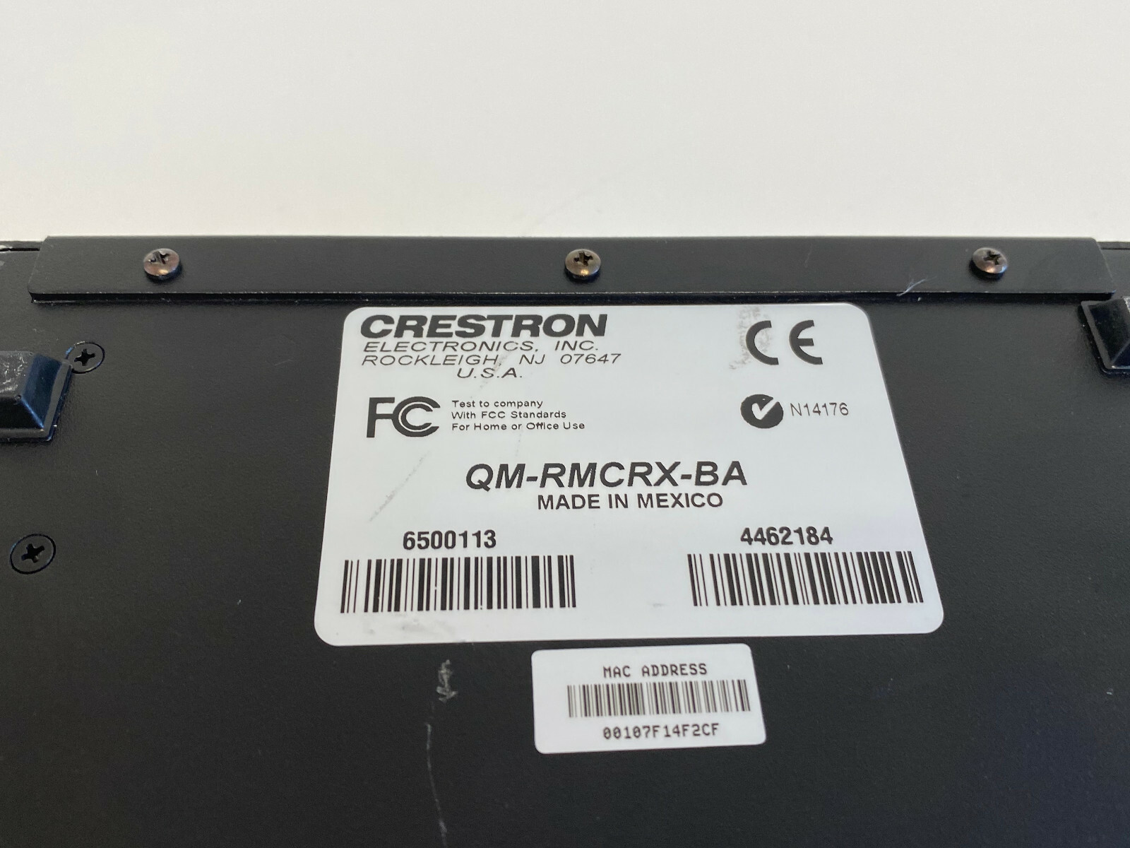 Shelf5: CRESTRON QM-RMCRX-BA Room Media Controller QuickMedia Receiver Processor