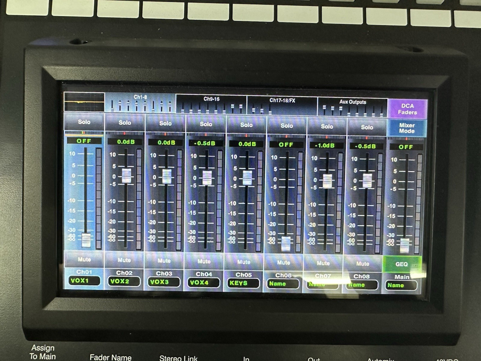 Ashly digiMIX 18 18-Channel Digital Mixer