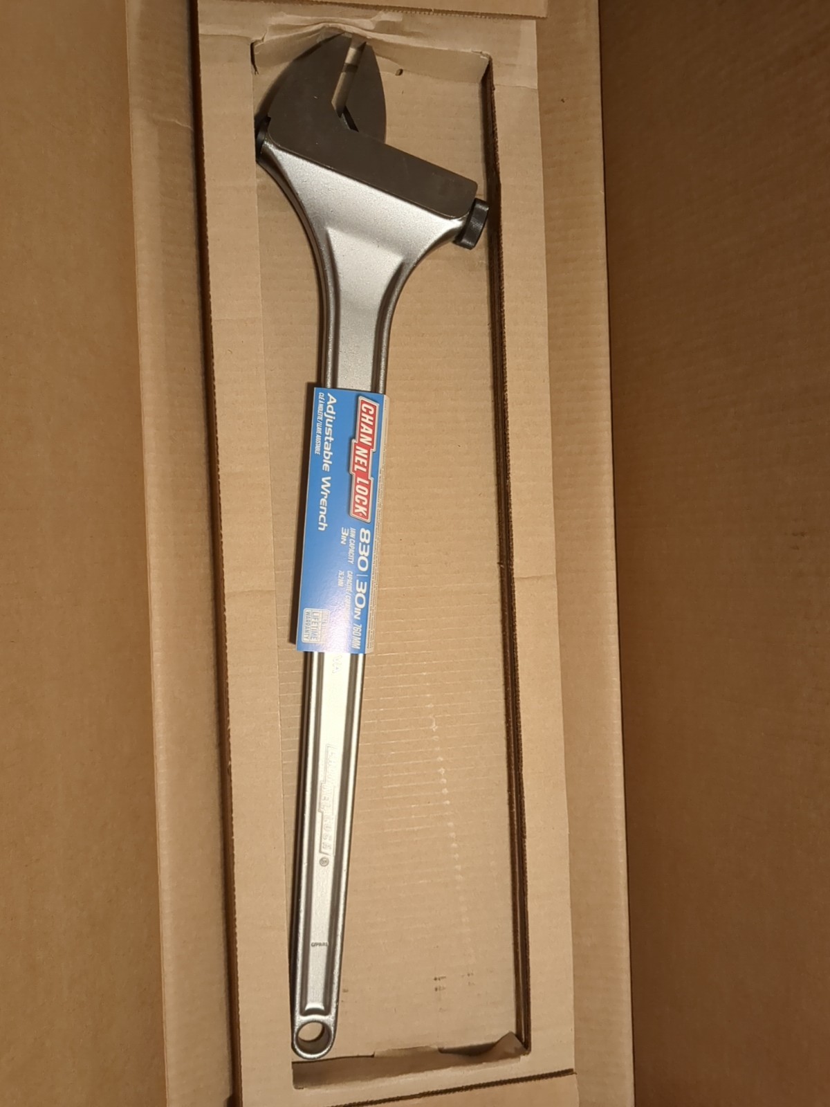 ChannelLock 830 30in 760mm Adjustable Wrench